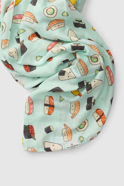 Muslin Swaddle - Sushi