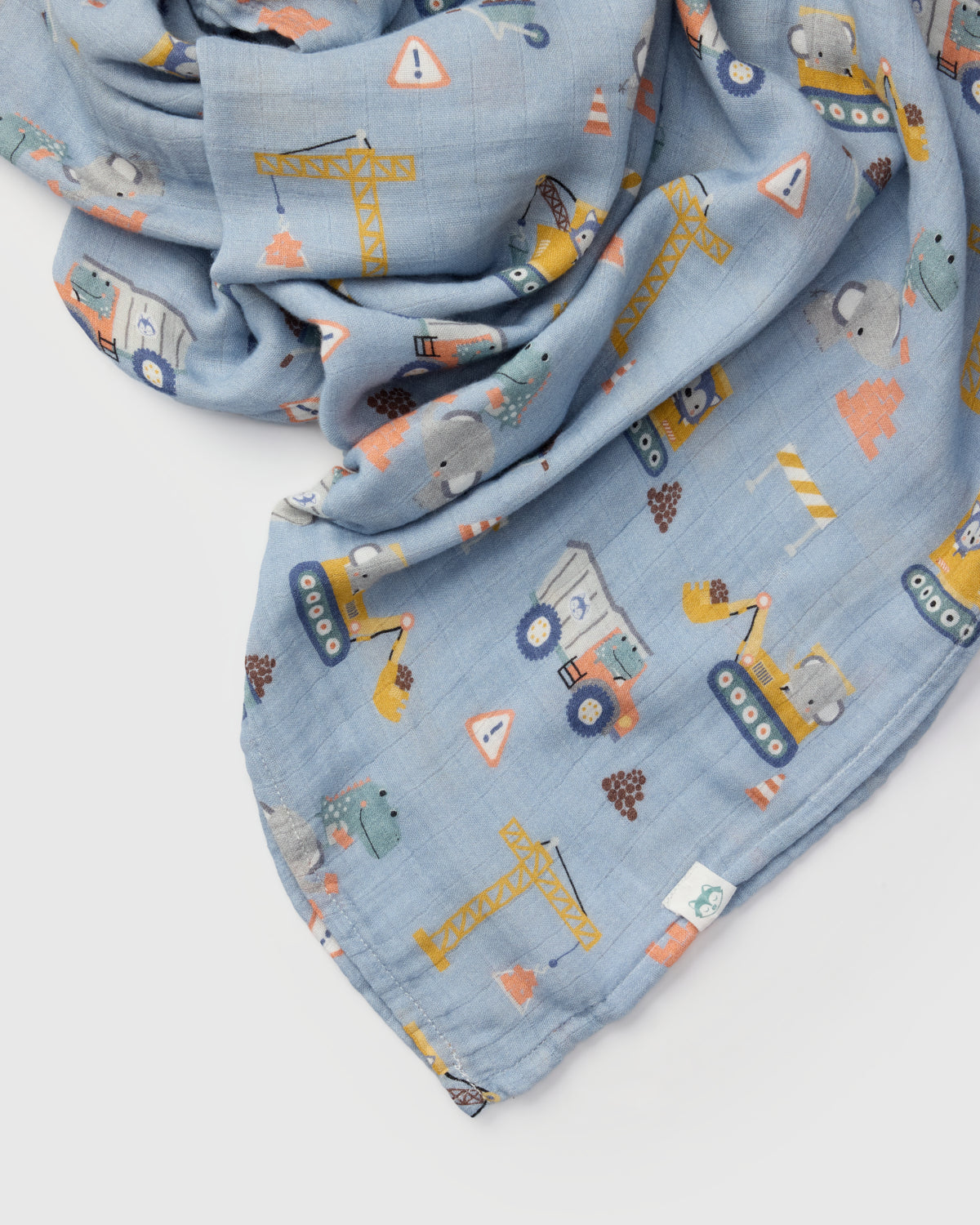 Muslin Swaddle - Tiny Engineers