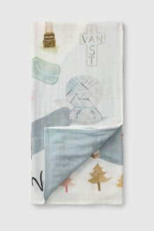 Baby Muslin Swaddle in Tanboocel® Bamboo Viscose - Vancouver
