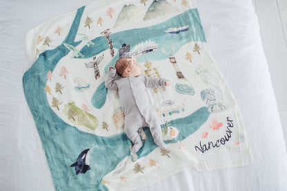 Muslin Swaddle - Vancouver