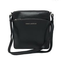 Sac à Bandoulière en cuir Noir | Gisèle