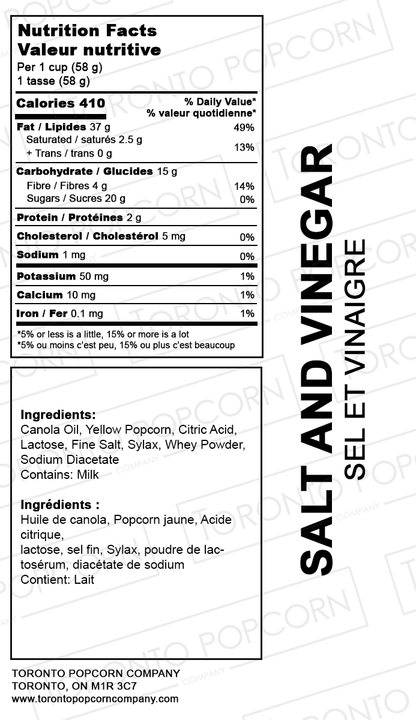 Popcorn Sel & Vinaigre