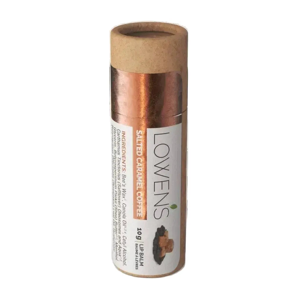 Baume à lèvres grain de café caramel salé