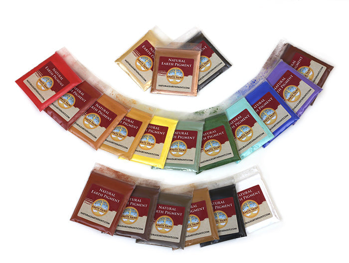 Nuancier de pigments naturels (20 couleurs)