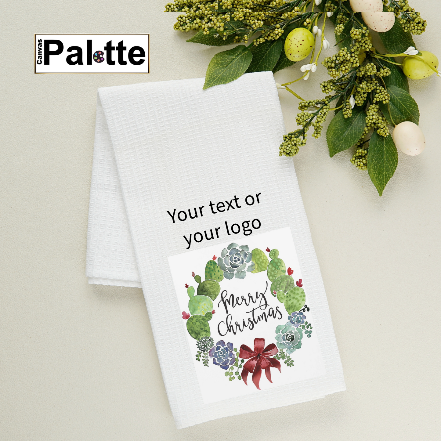 Serviettes personnalisées - Aucune commande minimum