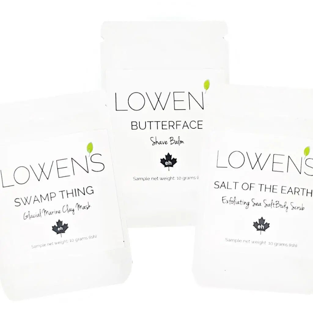 Échantillons Lowen (1 max par article et 5 échantillons au total)