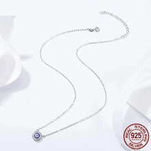 Collier pendentif en argent sterling Œil protecteur