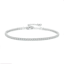 925 Sterling Silver CZ Tennis Bracelet