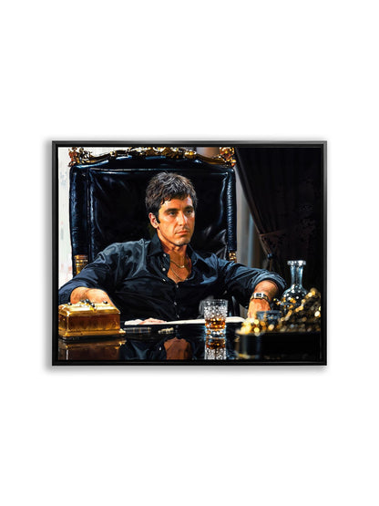 Décoration murale art Scarface - Scène de film