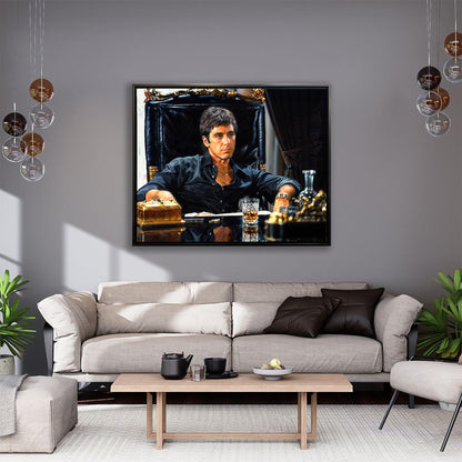 Décoration murale art Scarface - Scène de film