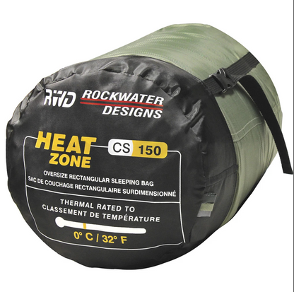 Rockwater Designs Heatzone 32F Over-Size Rectangle Sleeping Bags