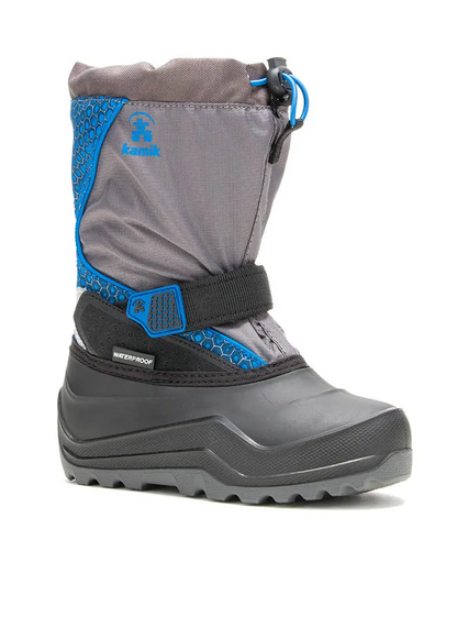 Bottes d'hiver imperméables Kamik Boy's Snowfall P2 -40 pour enfant taille 1 - Fabriquées au Canada !