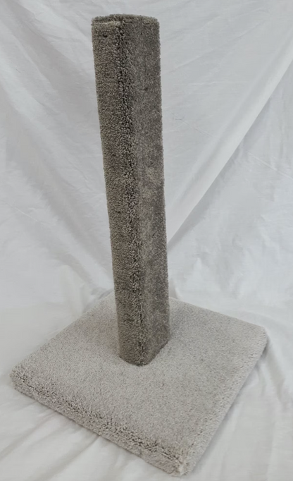 Model 27 - 24" Two-Toned Carpeted Cat Scratch Post