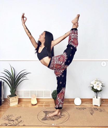 Mountain Lion Cork Yoga Mat | 3.5MM OR 4.5MM