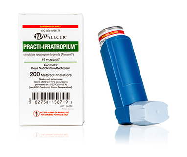 Wallcur® Practi-Ipratropium Inhaler (For Training)