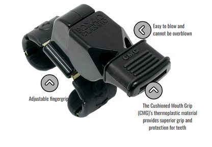 Fox 40 Classic CMG Fingergrip Whistle
