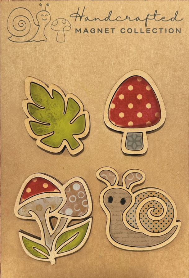 Handcrafted Magnet Sets-Snail Set
