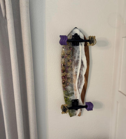 Support mural pour planche de skateboard