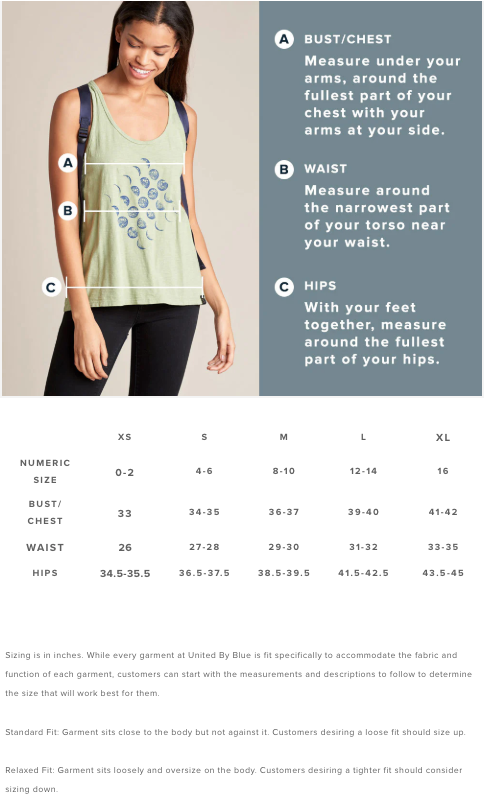 T-shirts en coton biologique Let's Get Lost pour femme United By Blue