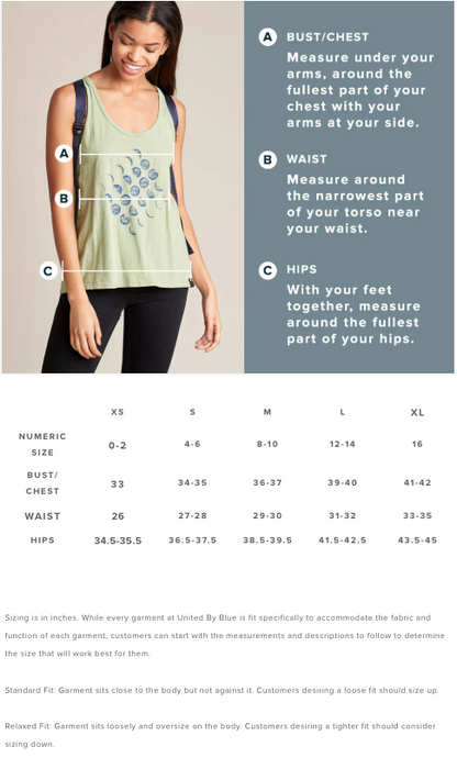 T-shirts en coton biologique Let's Get Lost pour femme United By Blue