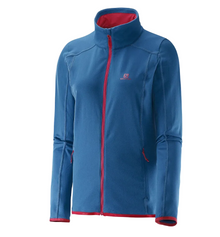 Vestes polaires zippées extensibles ultralégères Discovery pour femmes de Salomon