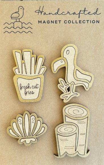 Handcrafted Magnet Sets-Seagull