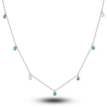 Collier porte-bonheur en argent sterling