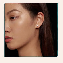 Boucles d'oreilles en moissanite cœur à couper le souffle | Argent sterling 925