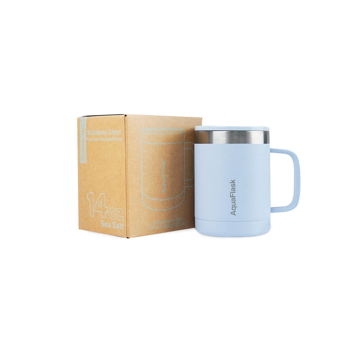 Mug Aquaflask isotherme avec couvercle et anse 415 ml (14 oz)