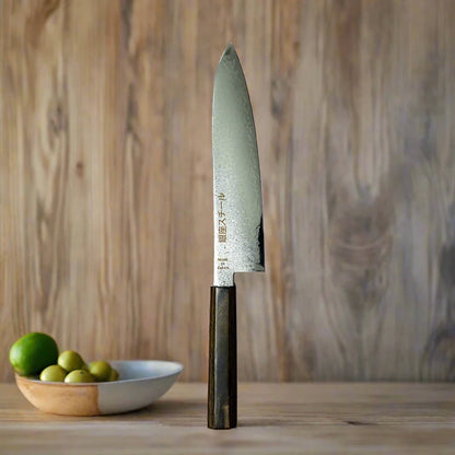 Série Seiryū (青龍) - Couteau de chef 210mm en acier Damas VG10