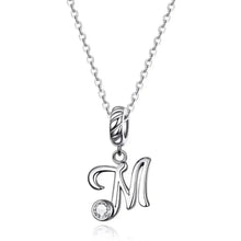 Classic 925 Sterling Silver Initial Necklace