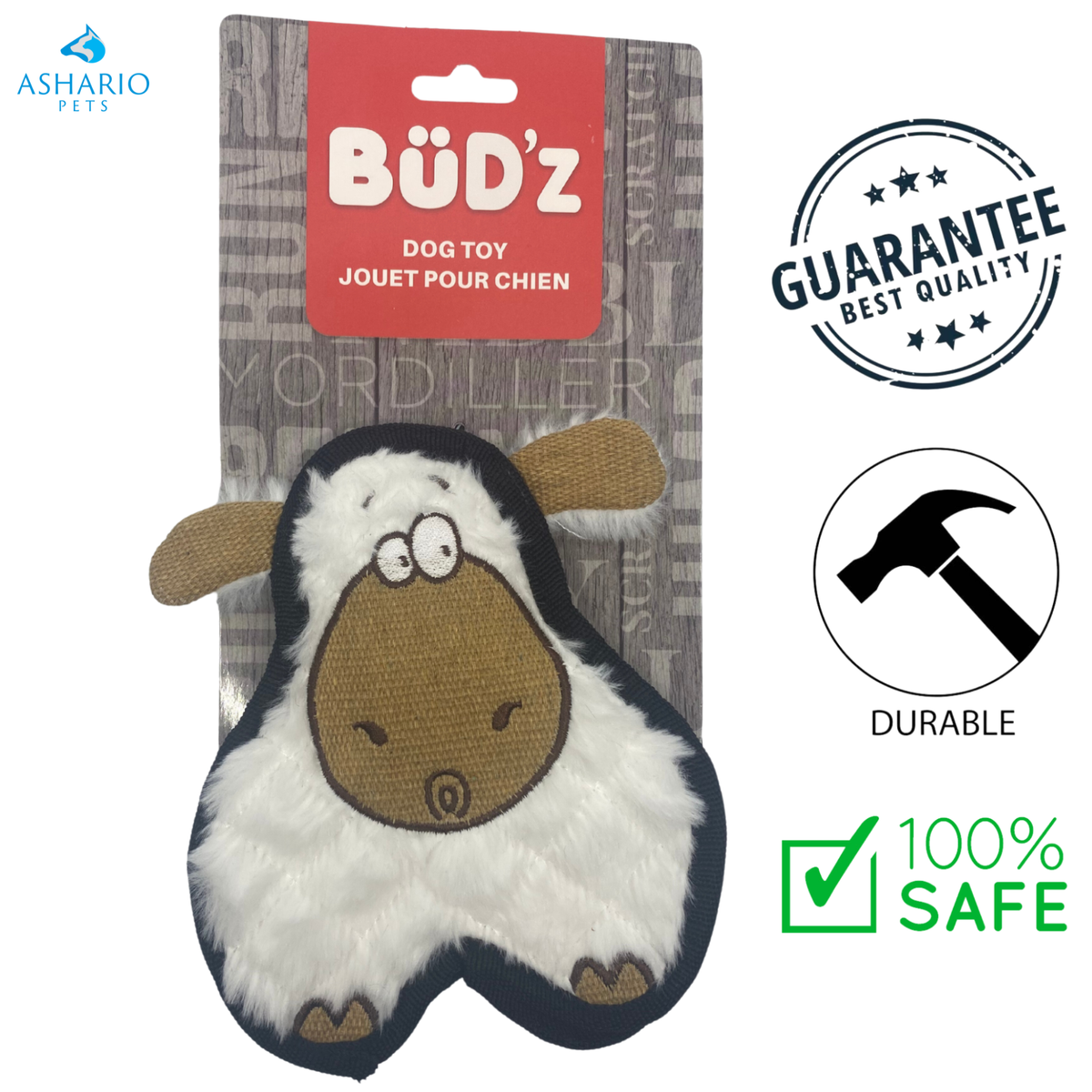 BuD'z - Crinkle Dog Toy