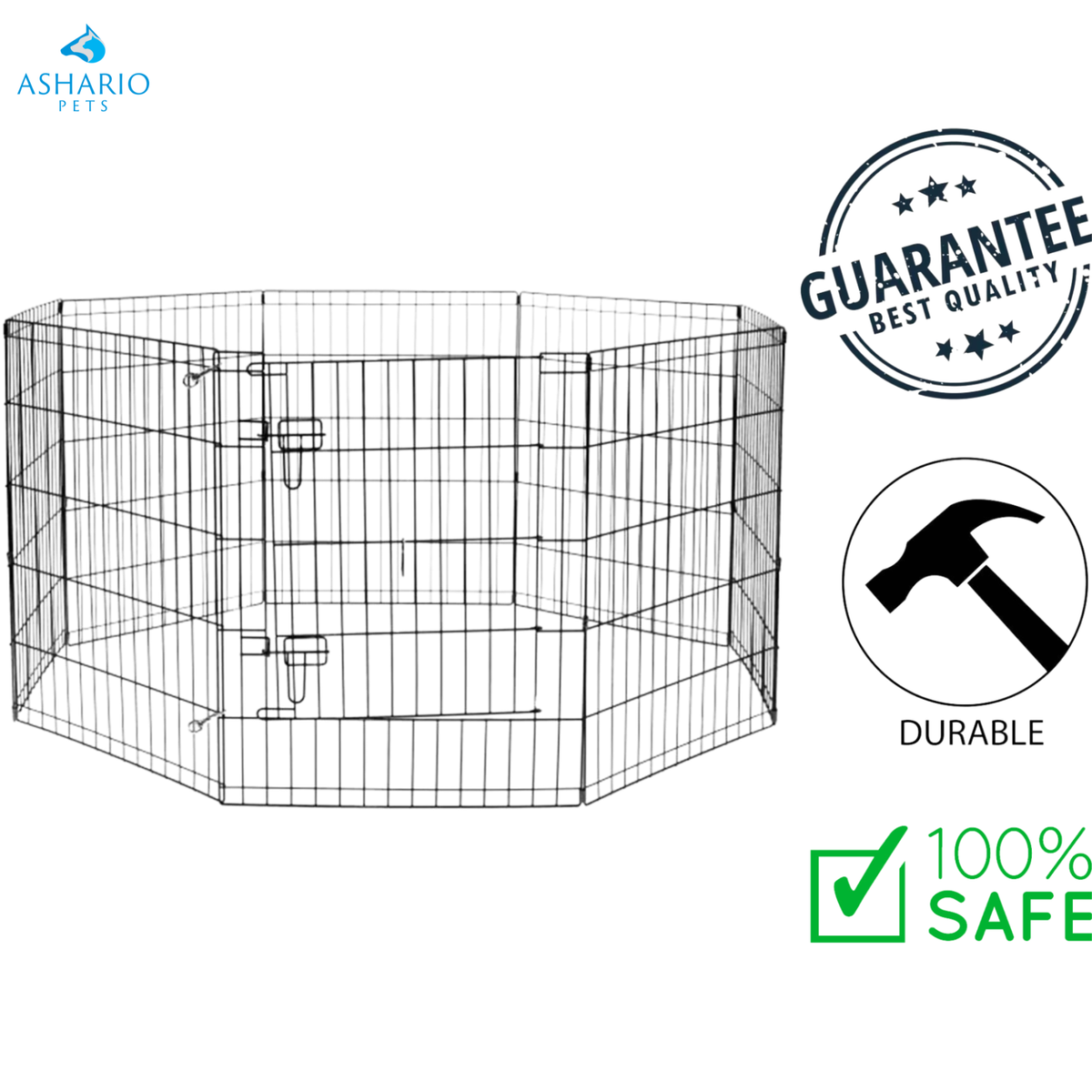 BuD'z - Dog Exercise Pen With Door