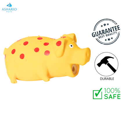 BuD'z - Latex Spotted Pig Squeaker Dog Toy