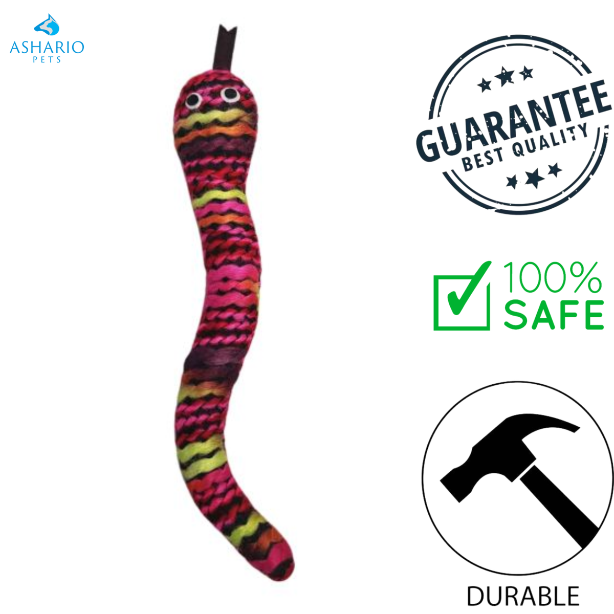 BuD'z - Multicolour Wool Cat Toy