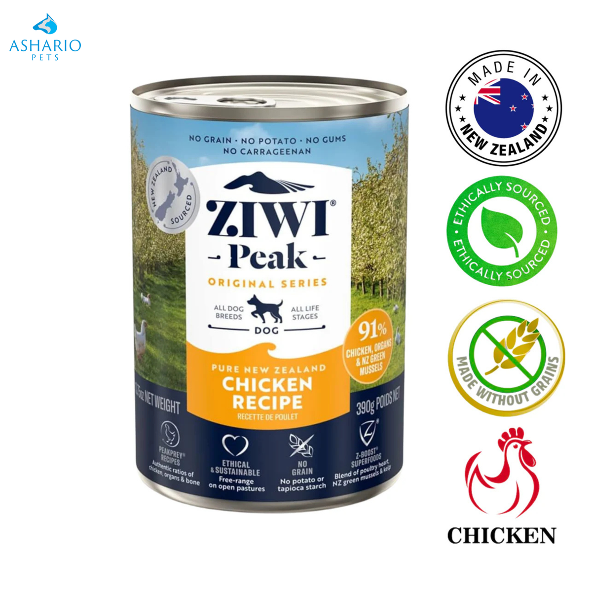 ZIWI - Chicken Canned Dog Food