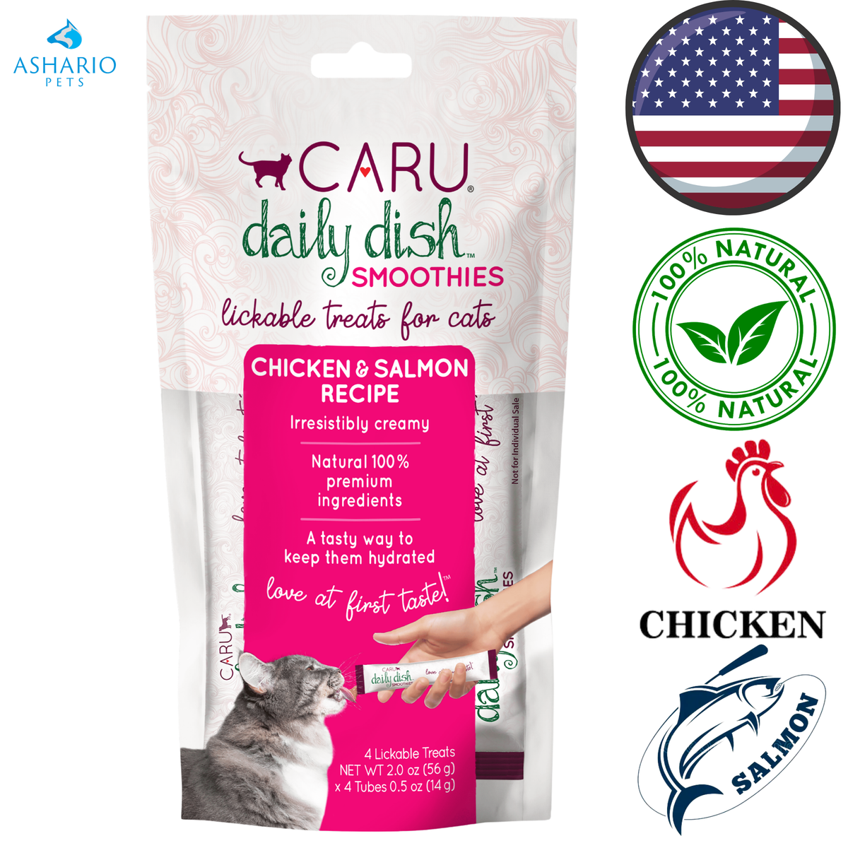 Caru - Daily Dish Smoothie Cat Treats
