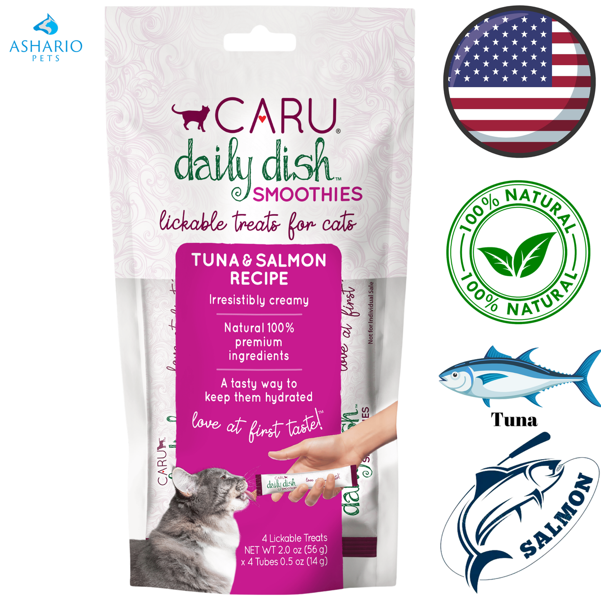Caru - Daily Dish Smoothie Cat Treats