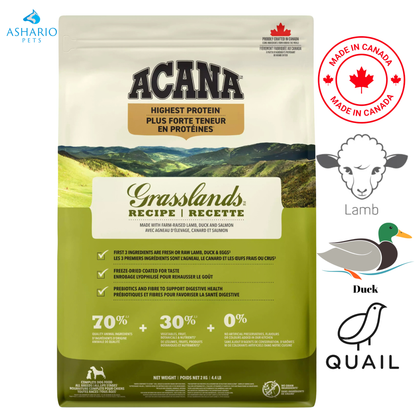 Acana - Grasslands Adult Dry Dog Food