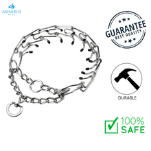 Ashario Pets - Stainless Steel Prong Training Collar