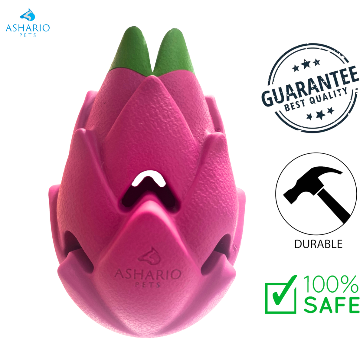 Ashario Pets - Dispenser Toy - Dragon Fruit