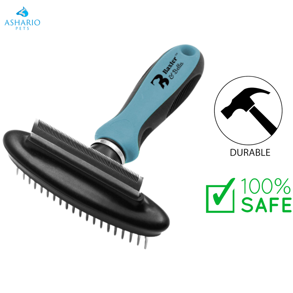 Baxter & Bella - Deshedder & Rake Comb