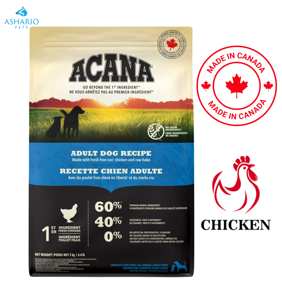 Acana - Adult Chicken Dry Dog Food