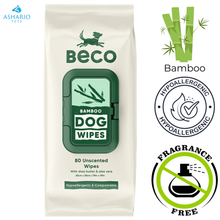 Beco - Bamboo Unscented Dog Wipes