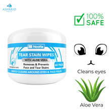 Nootie - Aloe Vera Tear Stain Wipes