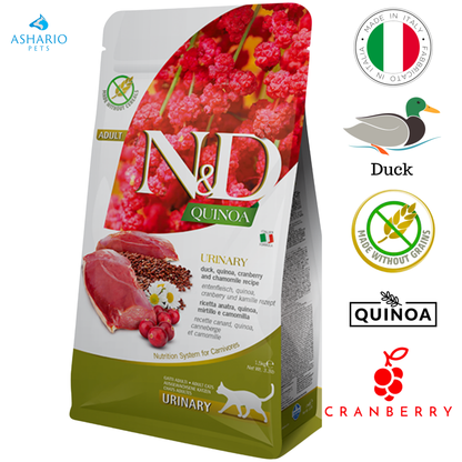 Farmina - Urinary Duck & Quinoa Dry Cat Food