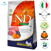 Farmina - Pumpkin Lamb & Blueberry Adult Mini Dry Dog Food