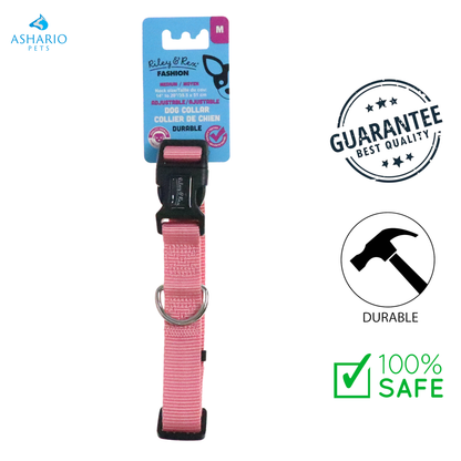 Riley & Rex - Solid Nylon Dog Collar
