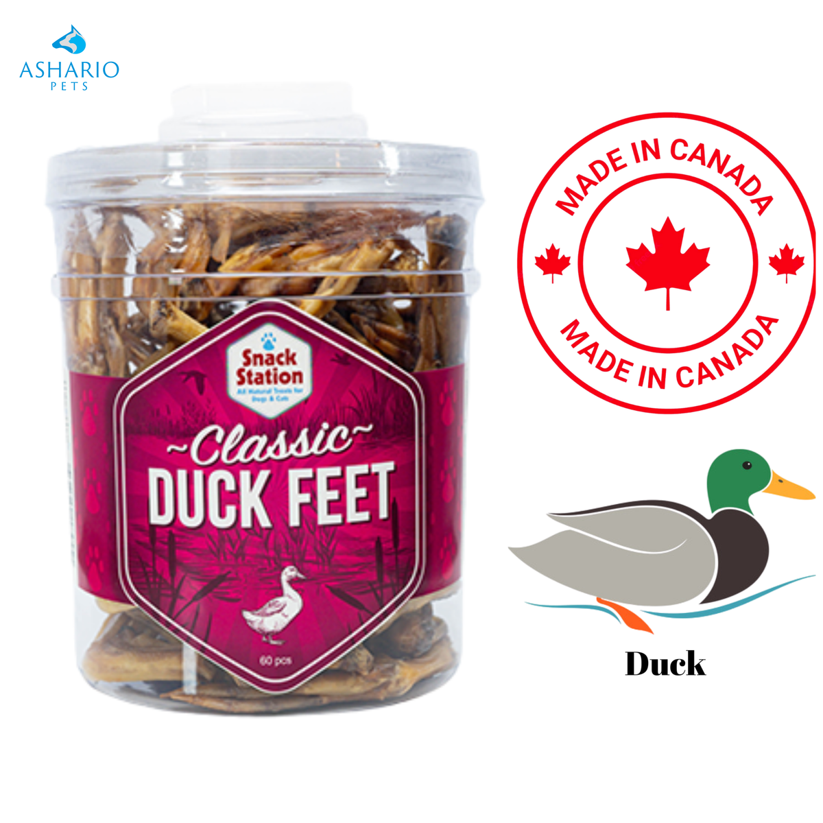 This & That - Classic Duck Feet Dog Treats