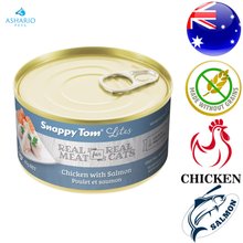 Snappy Tom - Lites Chicken & Salmon Canned Cat Food